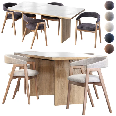 Trevor chair and Audrey table from Divan.ru — Ver 6