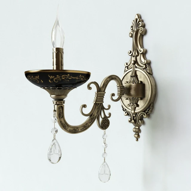 Бра DUBAI ARTE Lamp A5335AP-1BA — Скачать