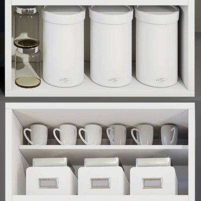 Modern racks with decor — Вид 3
