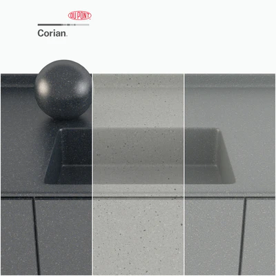 Dupont Corian Kitchen Countertops Blue 1 — Ver 3