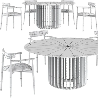 Dining table Miniforms Juice+ chair Miniforms Claretta — Вид 4