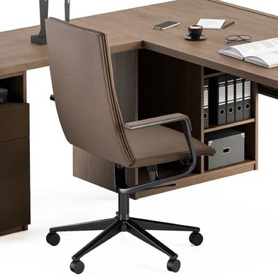 Boss Desk Wood and MDF - Office Furniture 243 — Ver 5