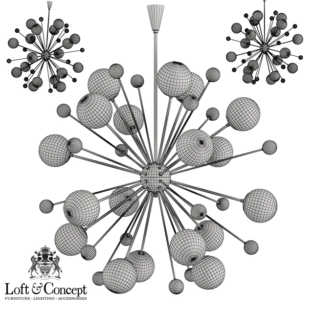 Chandelier Magic Circus Sputnik Chandeliers 01 — Descargar