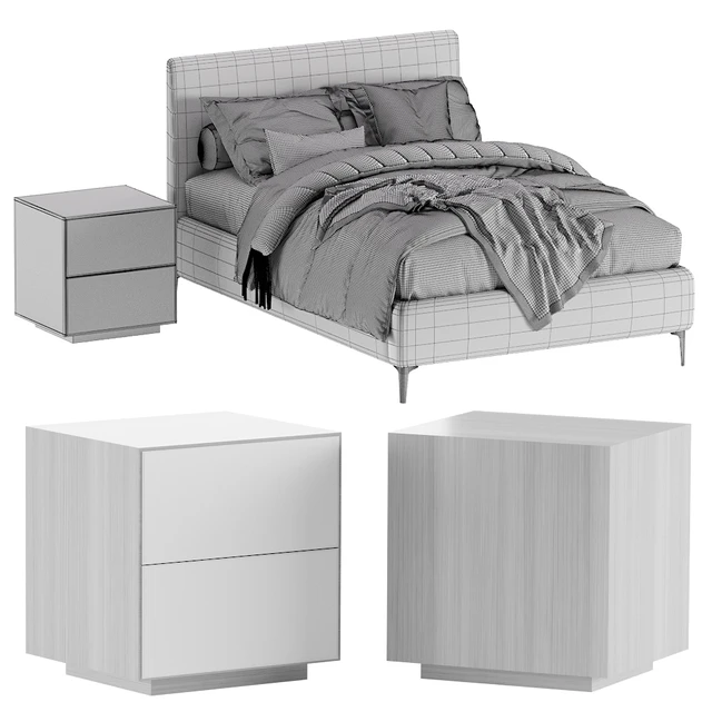 West Elm Andes Bed — Скачать