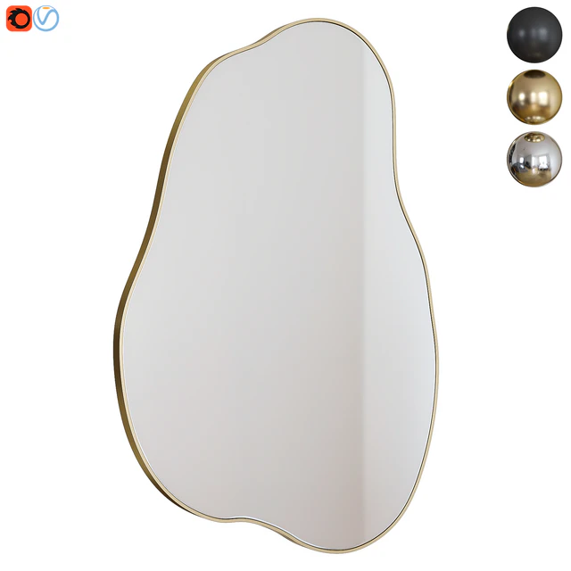 Designer wall mirror — Descargar