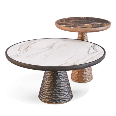 Poltrona Frau: DUO - Pedestal Tables — Вид 5