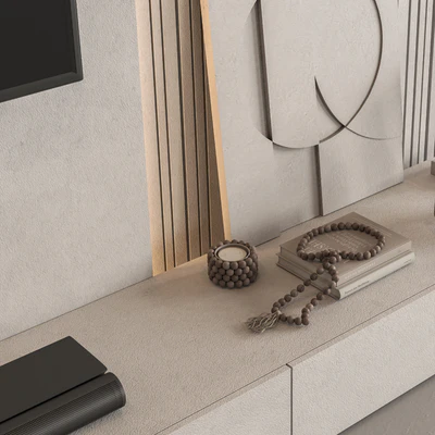 TV Wall Concrete - Set 164 — Ver 3