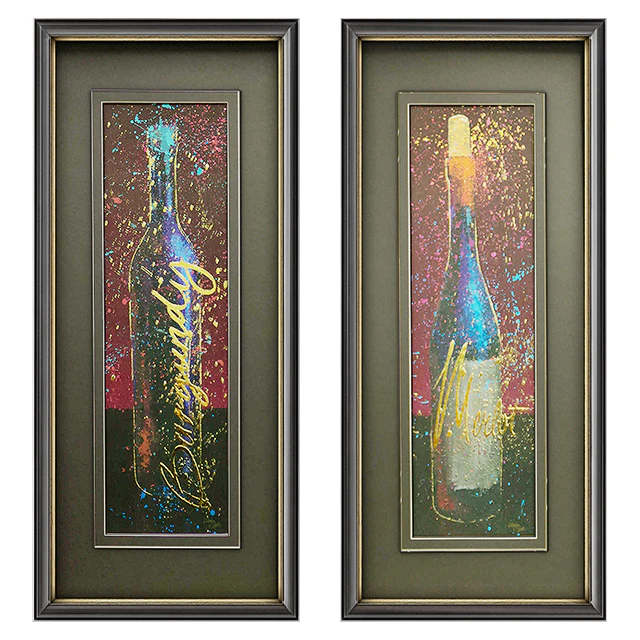 Wine Splash Framed Wall Art — Download