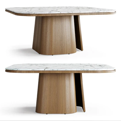 Dining table Reda Amalou Table Ooma — Ver 1