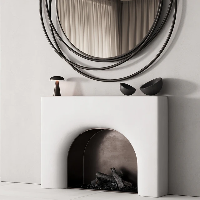 154 fireplace decorative wall kit 03 smooth soft fireplace 00 — Descargar
