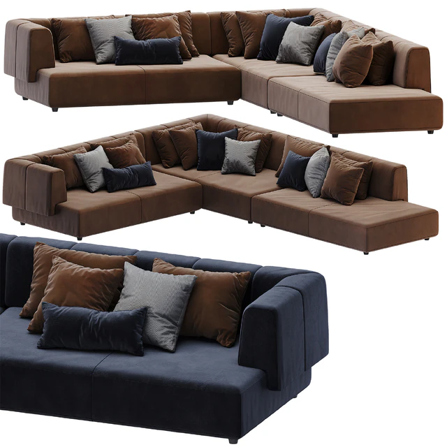 Gallotti & Radice Fiona Soft Sofa — Descargar