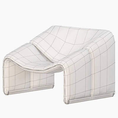 F598 Lounge Chair by Pierre Paulin for Artifort — Ver 5