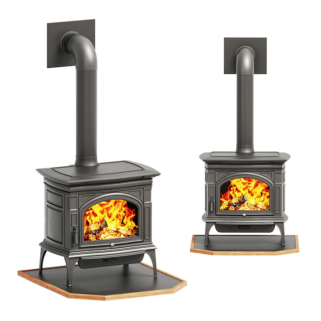 Wood burning stove — Descargar