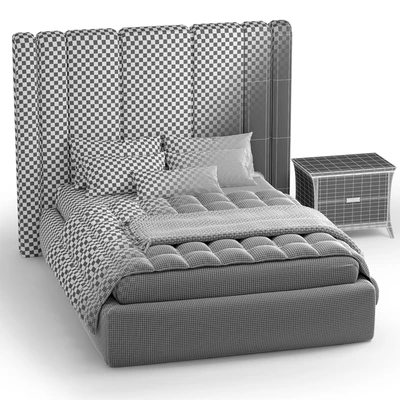 Bed Corte Zari Rubens — Ver 4