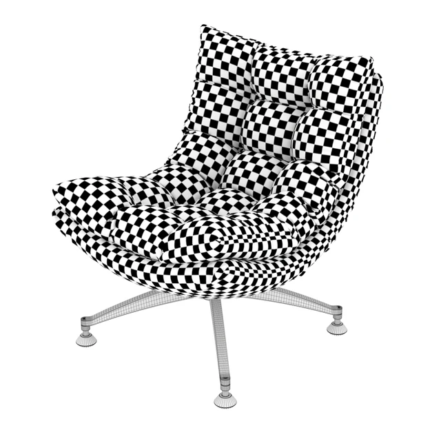 Stylish armchair "Sakura" with mattress — Descargar