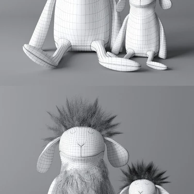Plush sheep — Вид 3