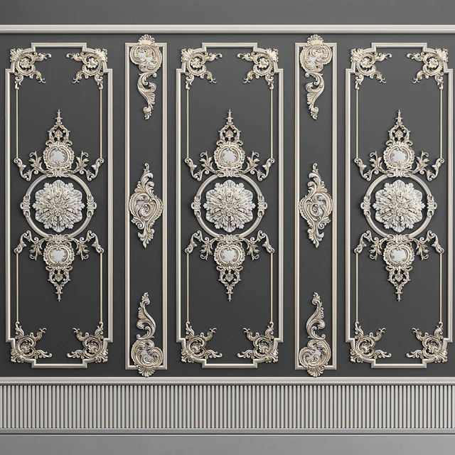 Plaster decorative frame — Descargar