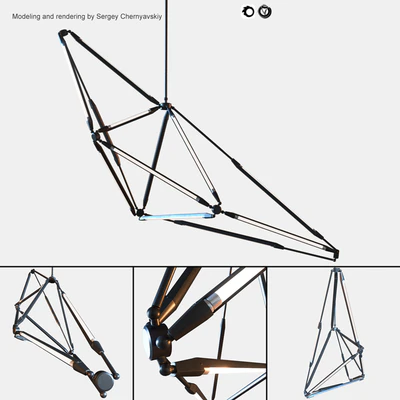 Chandelier Becbrittain SHY 15 — Ver 1