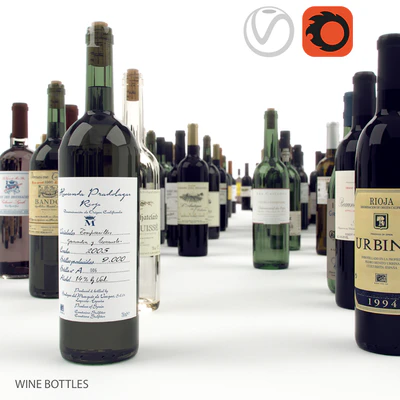 wine bottles — Вид 1