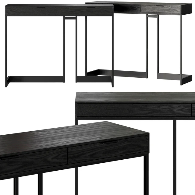 Skram Wishbone Drawer High Console Table — Descargar