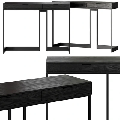 Skram Wishbone Drawer High Console Table — Ver 1