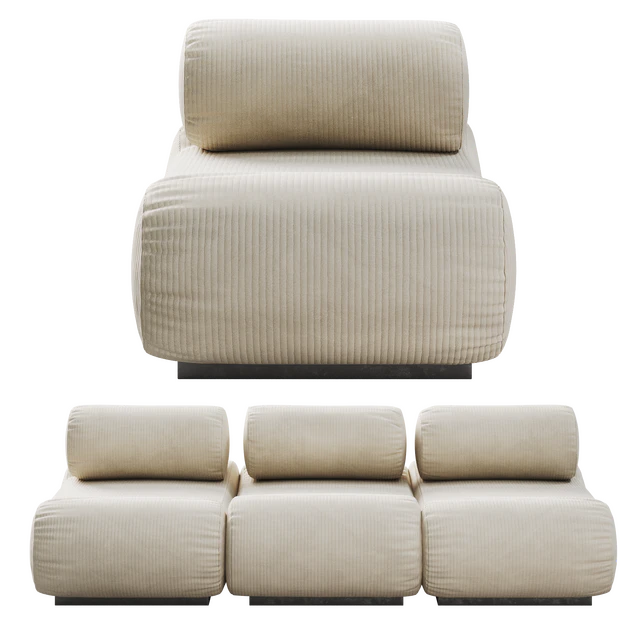 Modular sofa Corbi Trio — Descargar