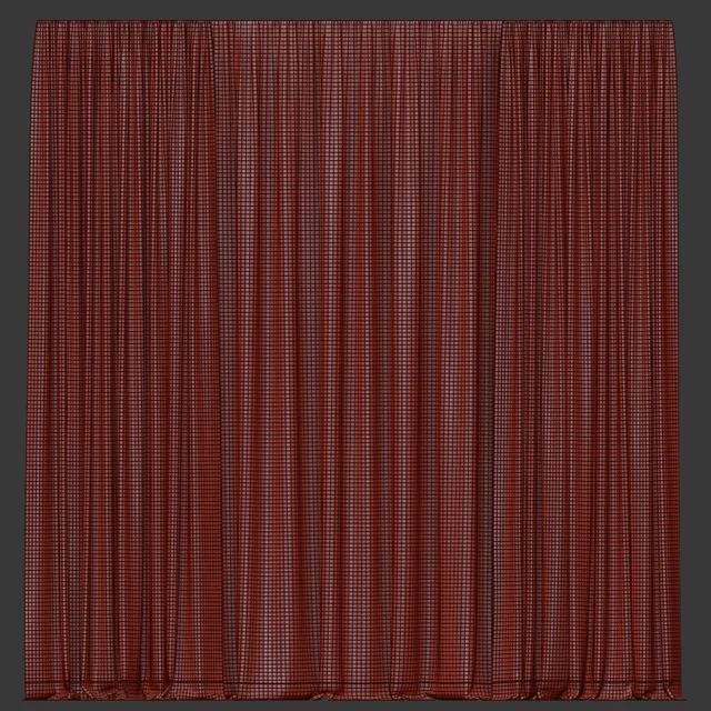 White curtains from tulle. — Descargar