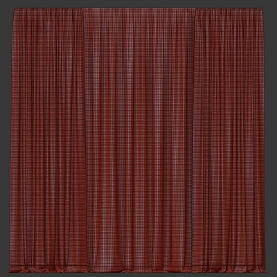 White curtains from tulle. — Ver 2