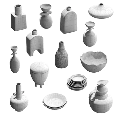 Pottery set v2 — Ver 3