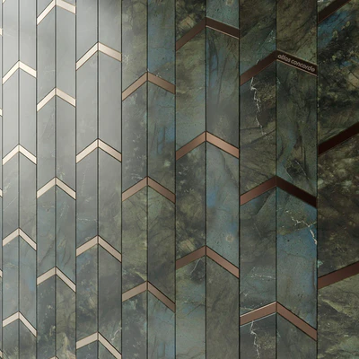 Tiles Atlas Concorde, Mosaico Chevron — Ver 1