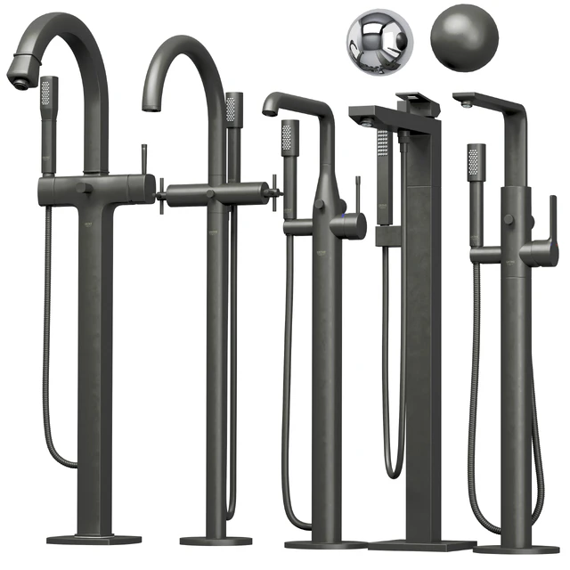 Набор напольных смесителей Grohe — Скачать