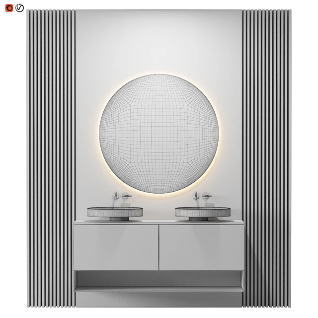 Grey Terrazzo Bathroom — Скачать