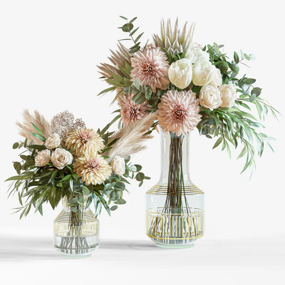 Flower Set 014 Dahlia — Вид 1