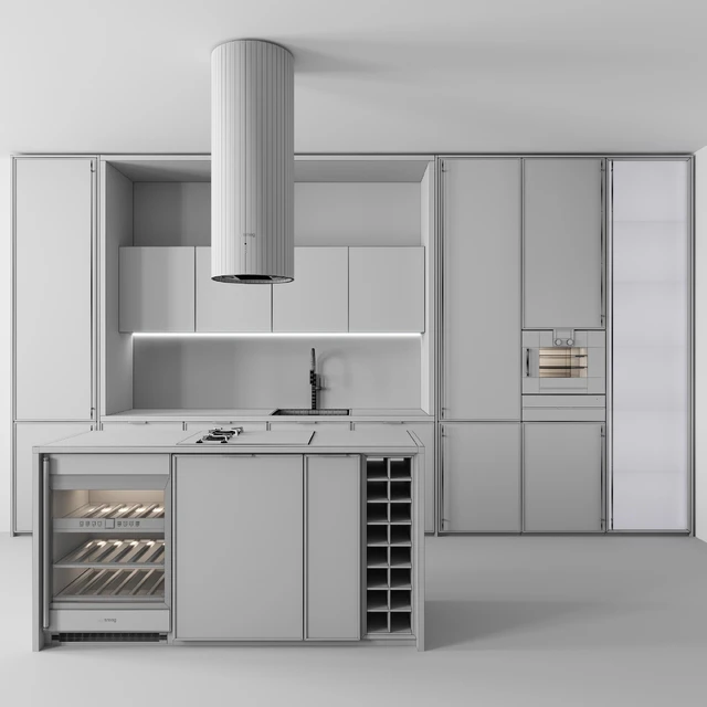 Kitchen №90 "Swamp Green" — Скачать