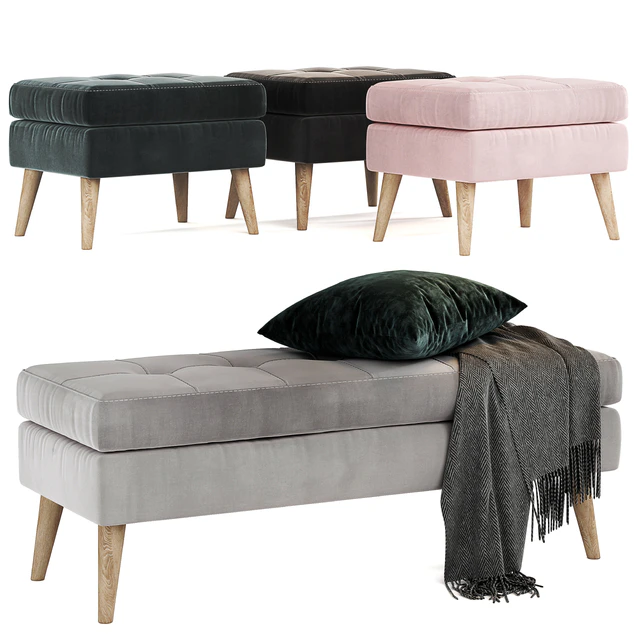 Reid Highbury Storage Bench — Скачать
