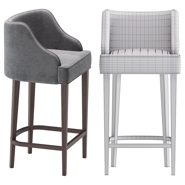 Bar Stool MELOD by Cazarina Interiors 3 Colors Version/Барный Стул МЕЛОДИ — Descargar