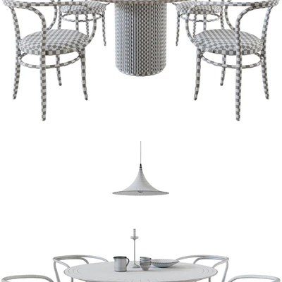 Thonet 209P + Palais Royal Table By Asplund — Вид 2
