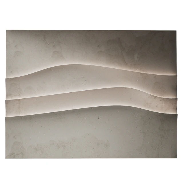 Abstract composition Relief wall Plateau 10 — Download