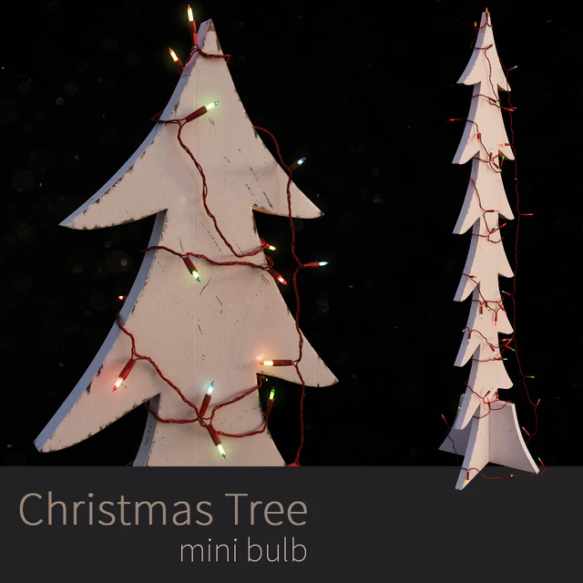 Christmas Tree - mini bulb — Скачать