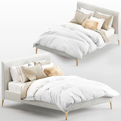 West Elm Andes bed — Ver 1
