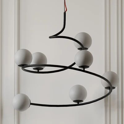 CARCASE CURL Pendant Lamp — Ver 3