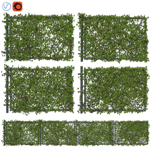 Fence with ivy v2 — Download
