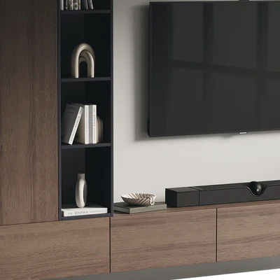 TV wall set 121 — Ver 3