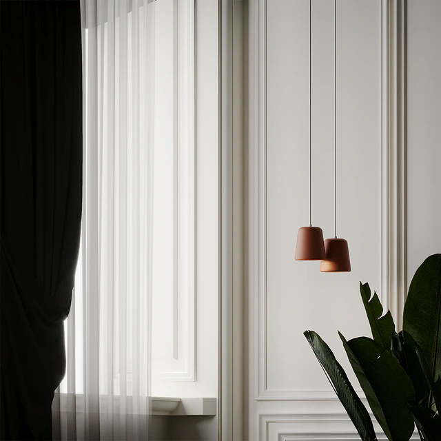 NEW WORKS Material Pendant Light 4 Different Materials — Descargar