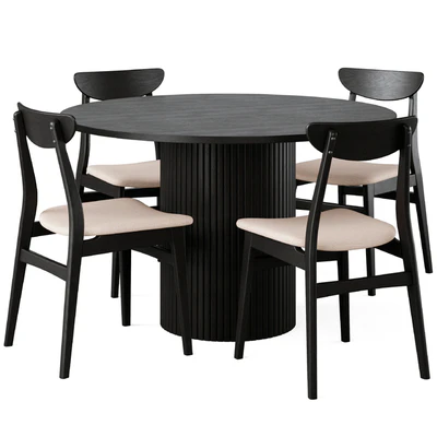Hill Dining Table and Rodham Chair — Ver 1