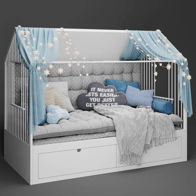 Сhildren's bed - house — Ver 2