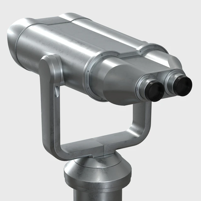 Стационарный смотровой бинокль WTB01-25X — Скачать