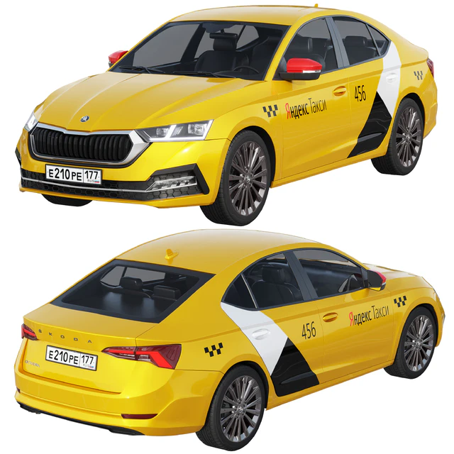 Такси Skoda Octavia — Скачать