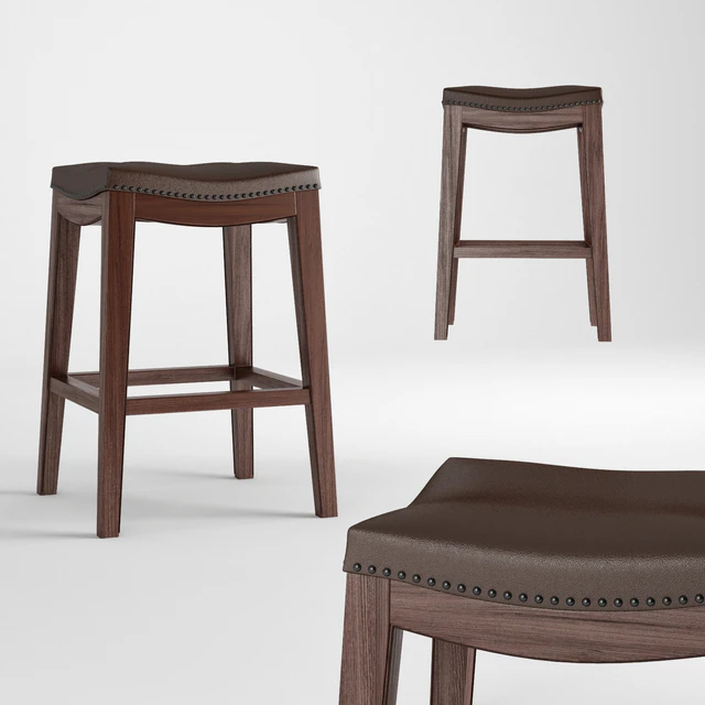 Bar Stool Julien Leather — Скачать