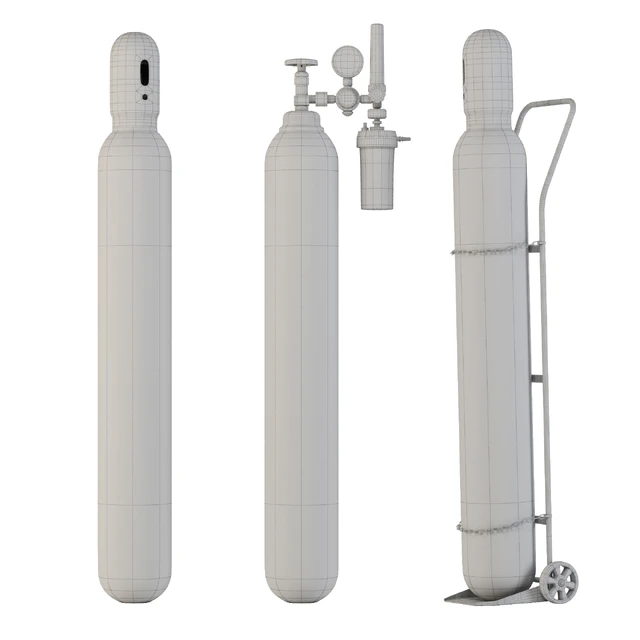 Oxygen capsule & trolley - Hospital Equipment 19 — Descargar